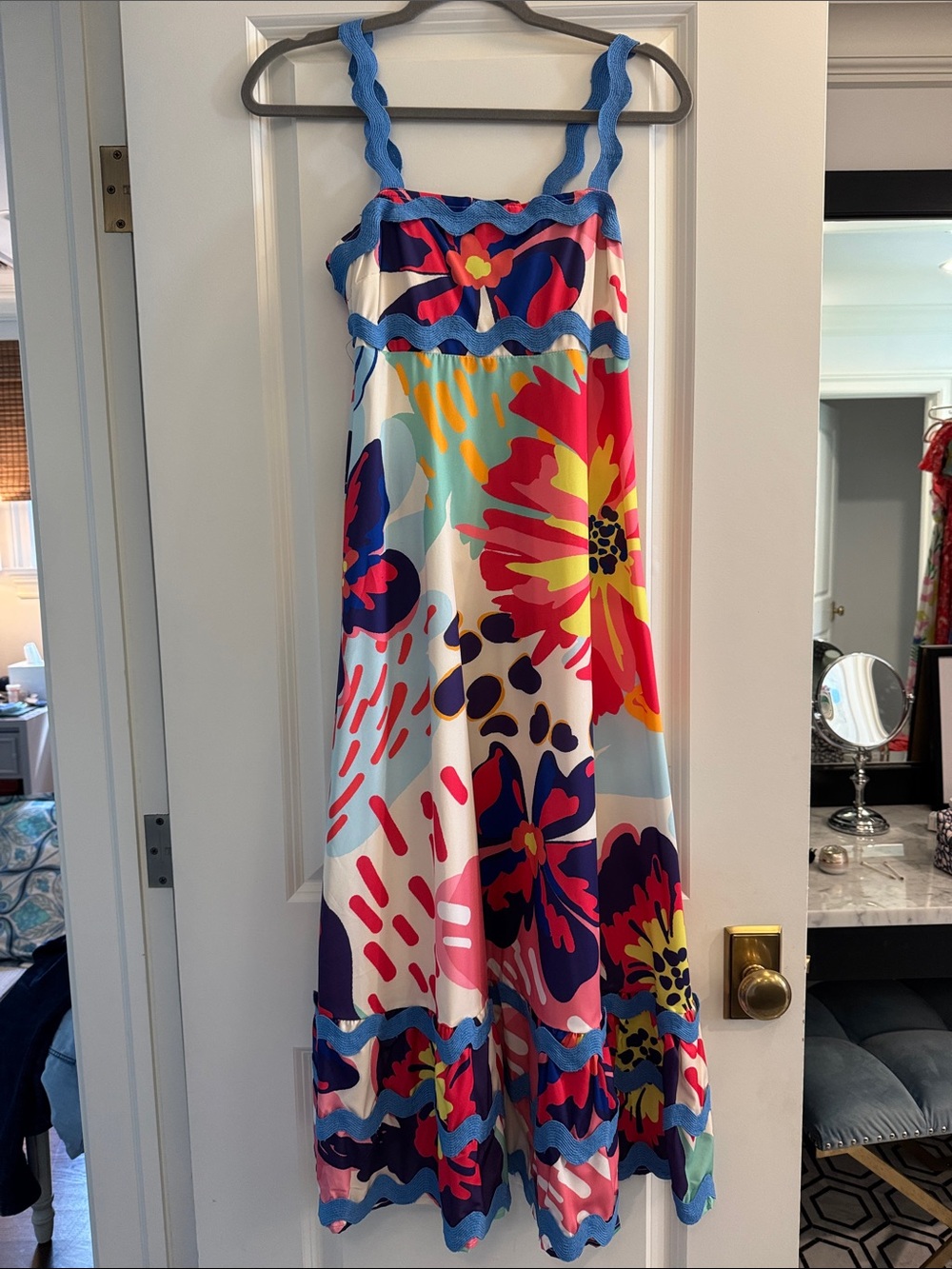 Floral Maxi Sundress - Bright Multi